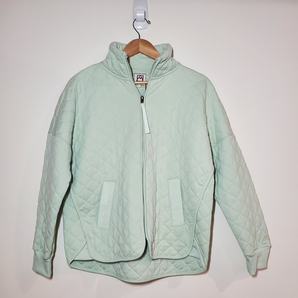 Avalanche Outdoor Supply Co. Pinnacle Quilted Jacket - Seafoam Green, Size L NWT